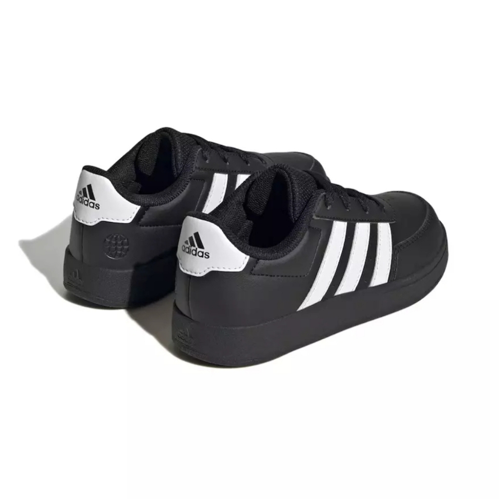 adidas Kids' Breaknet Shoe Black Tennis Shoes Sneakers Black Size  2 NEW